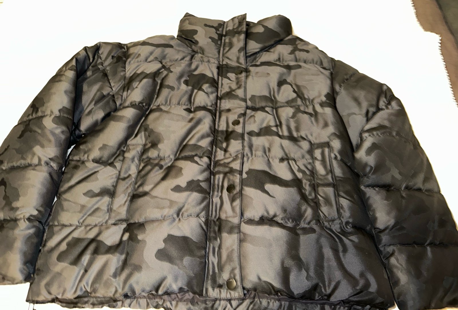 SoulCycle Camo Puffer Jacket