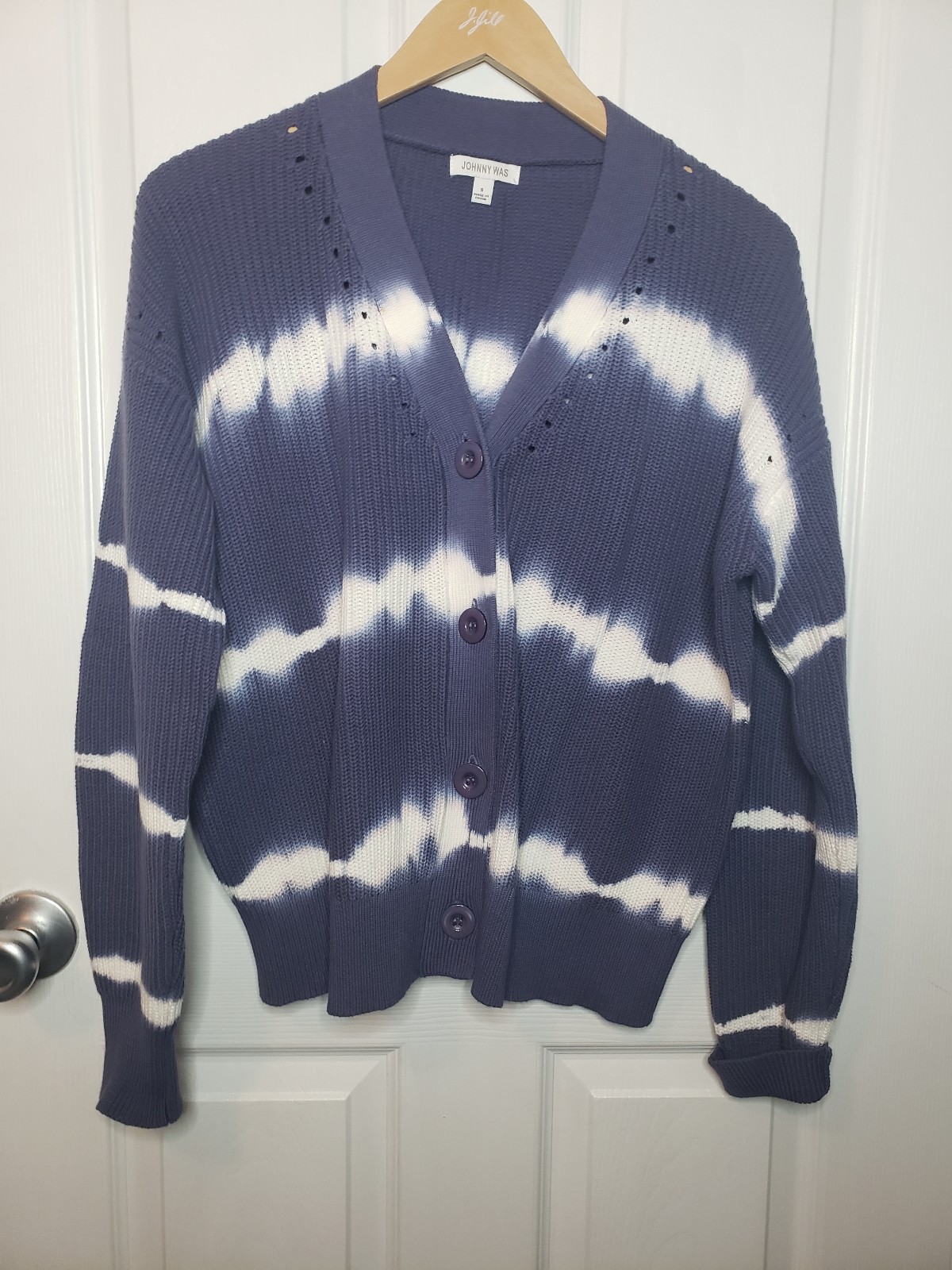 Johnny Was Tie Dye Cardigan