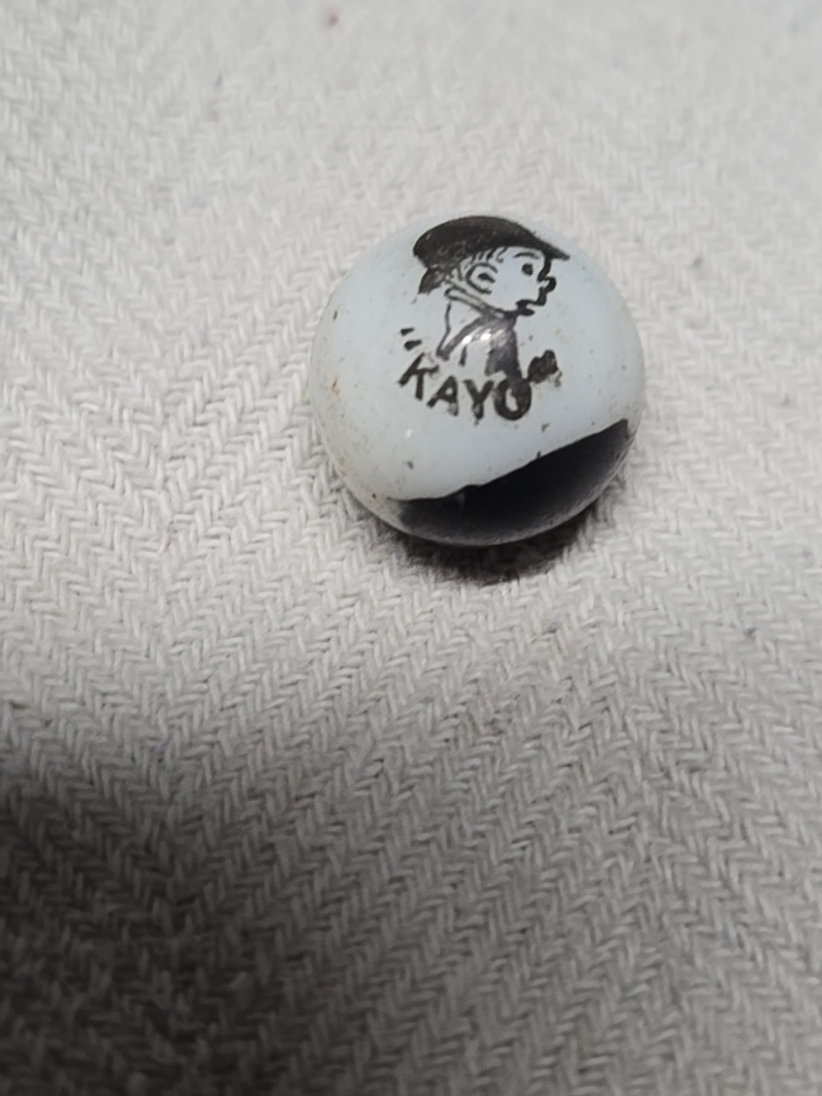 Peltier comic glass marbel Kayo