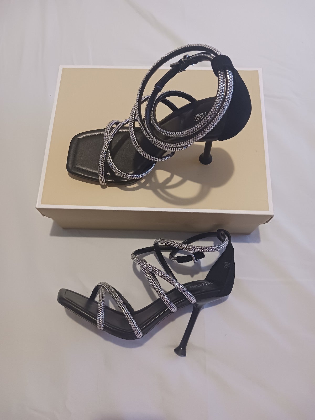 【Michael Kors】☆サンダル☆ Imani Studded Leather Sandal Michael Kors Women's Imani Strappy Dress Sandals - Macy's