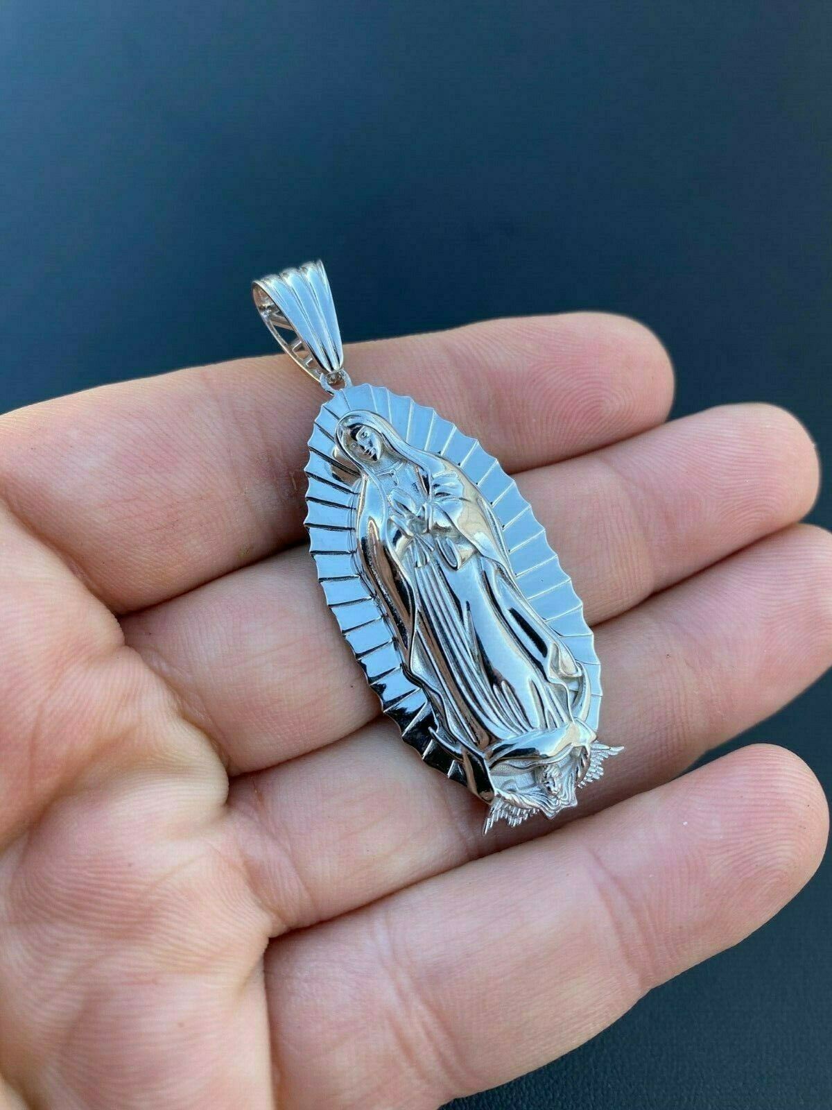 Guadalupe Virgin Mary Chain 925 Silver