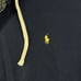 Polo Ralph Lauren Zippered Hoodie Mens 4XB Navy Blue Yellow Pony Big&Tall