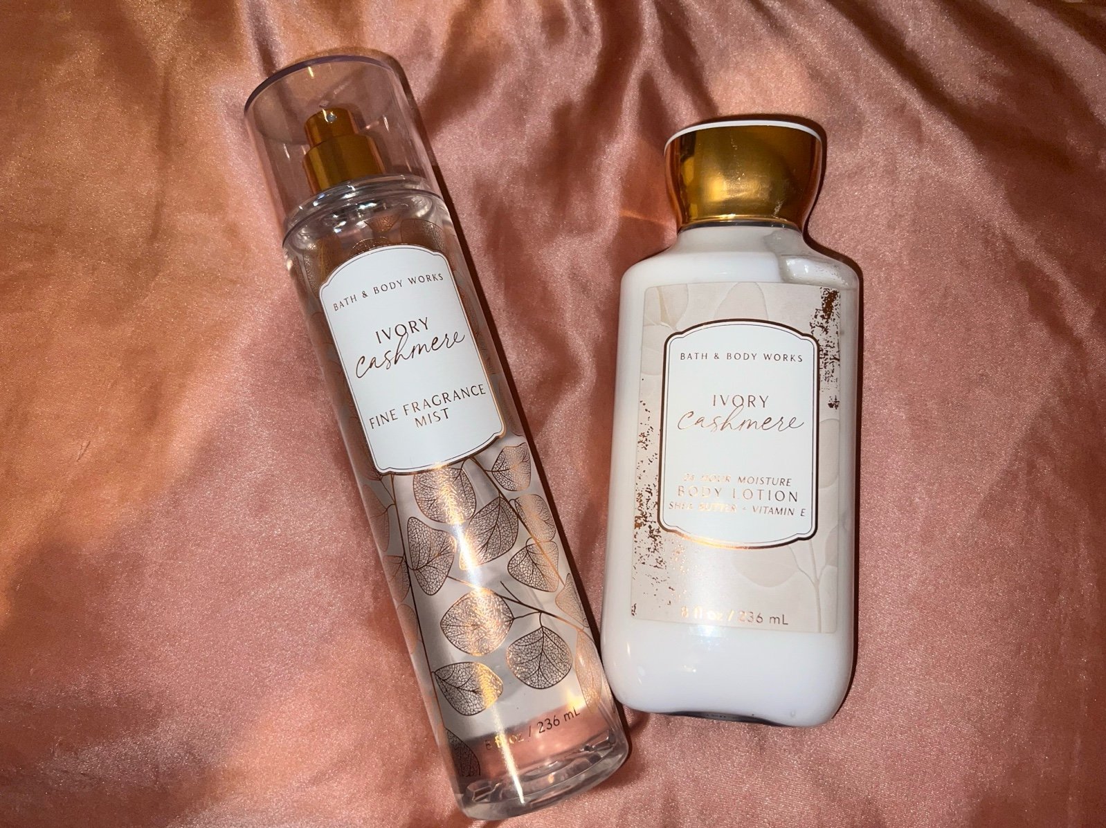 Bath and Body Works ivory cashmere