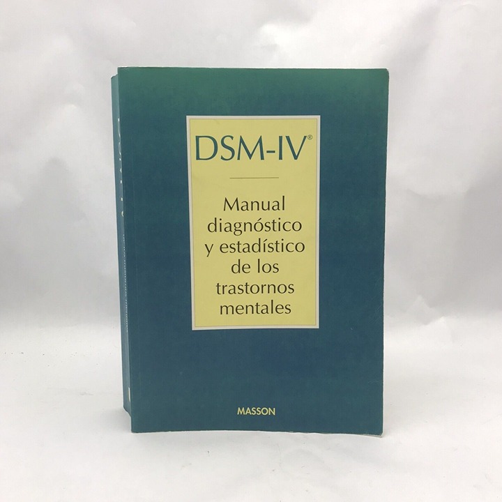 dsm-iv manual diagnostico y estadistico de los trastornos mentales