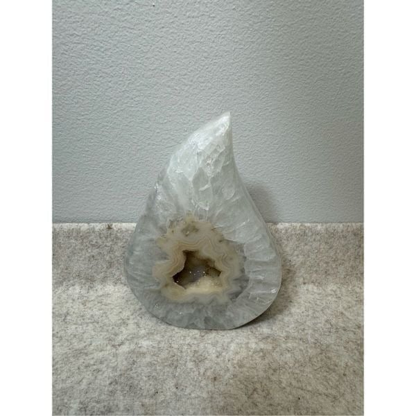 Gorgeous Druzy Agate Flame