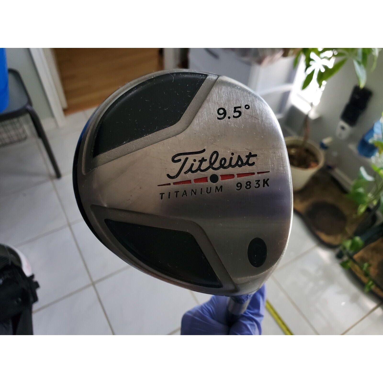 Titleist Titanium 983K Stiff Flex Graphite Shaft 9.5* Driver 46.5 Golf Club