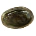 Vintage MCM Large Abalone Shell Footed Bowl Dish Smudge Stick Candy Trinket