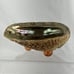 Vintage MCM Large Abalone Shell Footed Bowl Dish Smudge Stick Candy Trinket