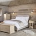 Augustin Wall Light in Satin Nickel