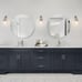 Augustin Wall Light in Satin Nickel