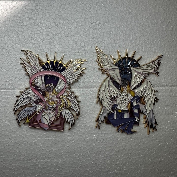 Enamel Pin BUNDLE Digimon Adventure anime fantasy pin set