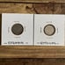 1858 Seated Liberty Half Dime And 1835 Capped Bust Half Dime