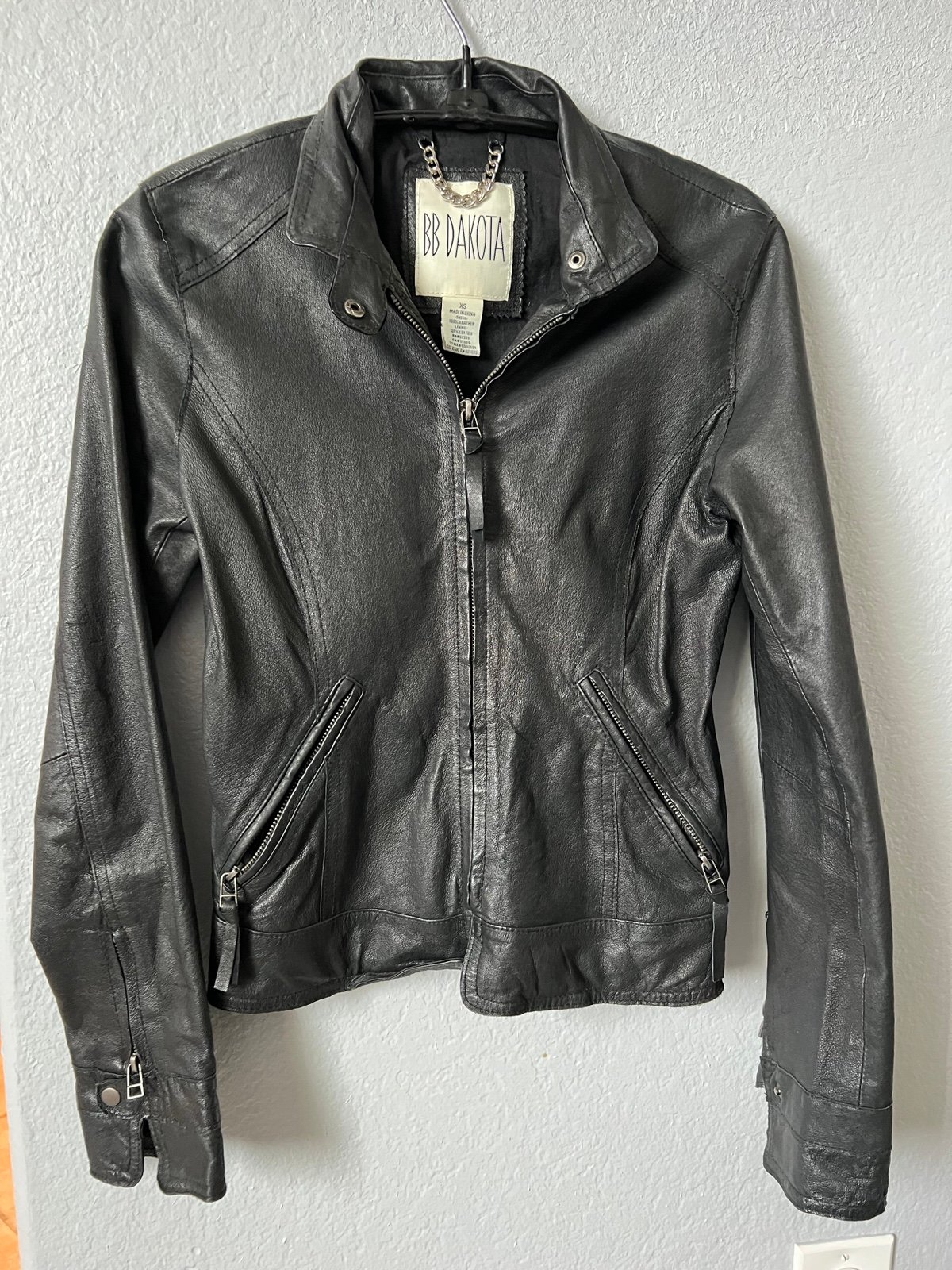 womens leather jacket