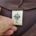 Prana velvet v-neck brown hoodie pullover sweatshirt Sz LG
