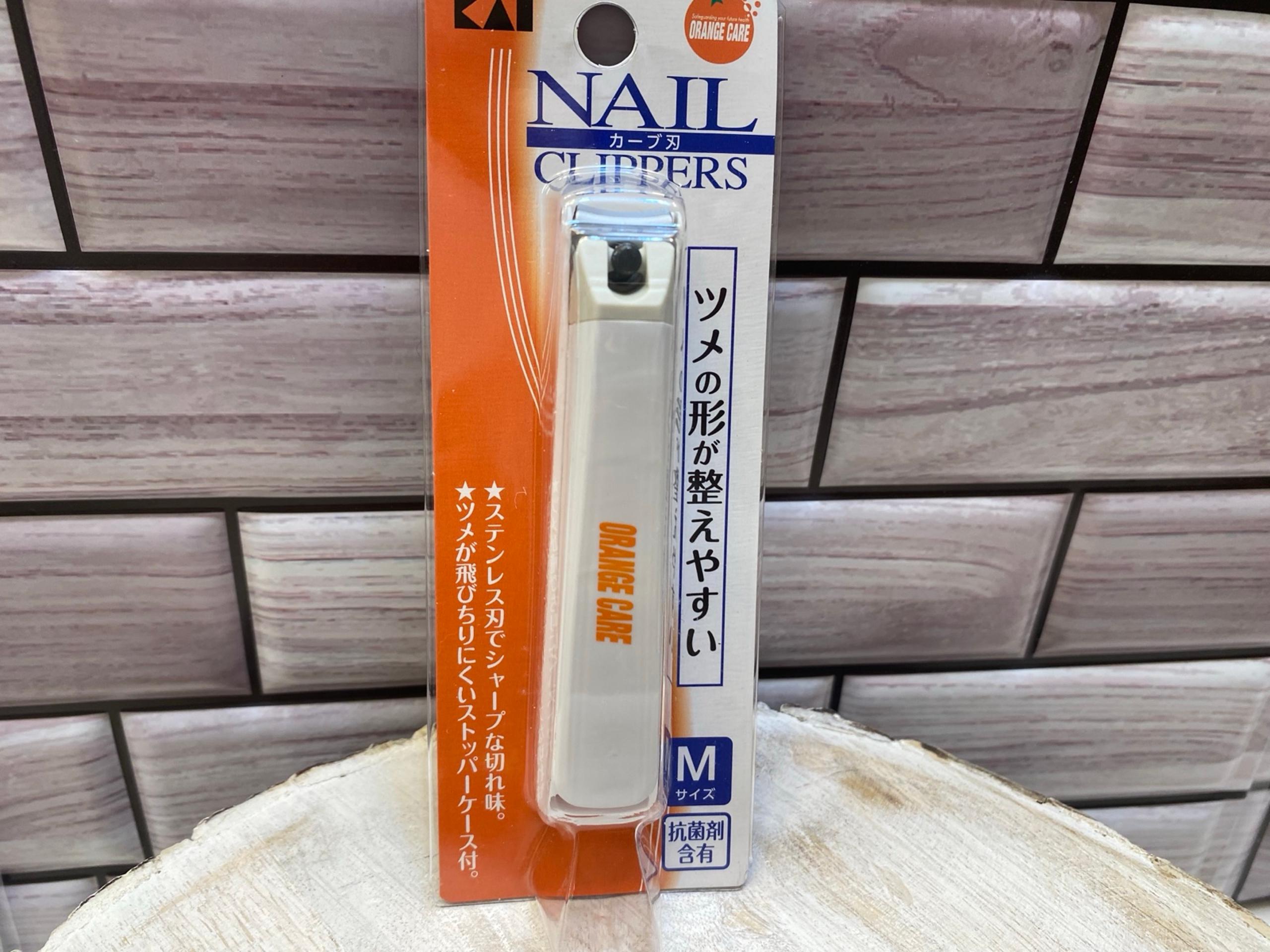 Kai   ❤️093LF  M high quality Nail Clippers orange care made in Japan New