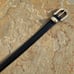 Vintage 90s Western Metal Buckle Leather Belt Made in USA