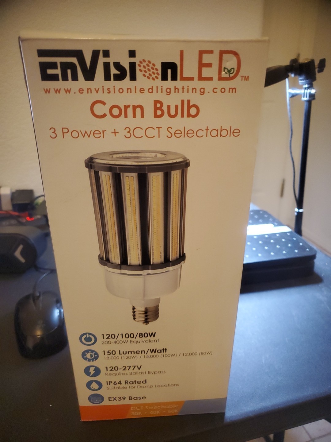 Envision Led Corn bulb 80W EX39 Base