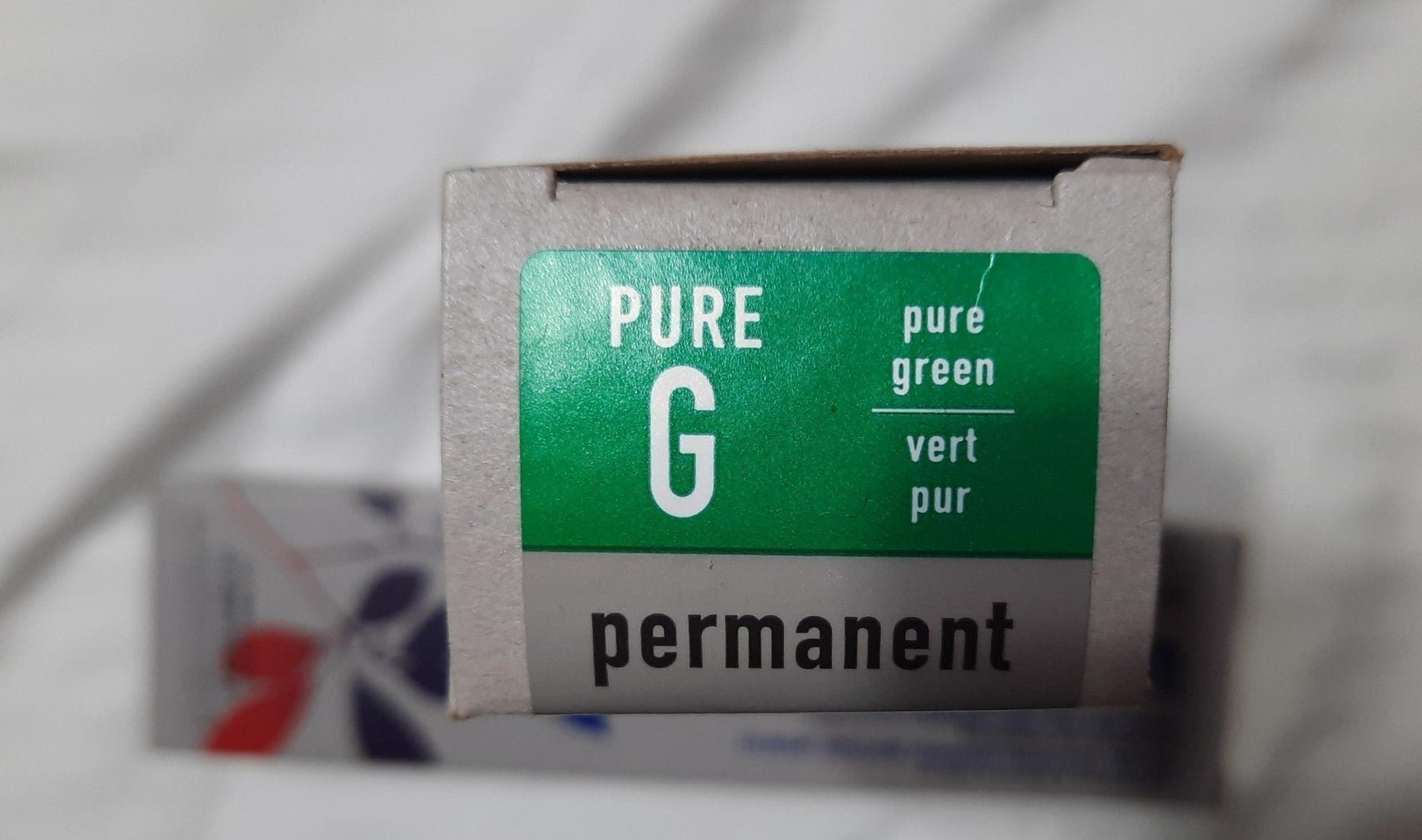 Aveda Full Spectrum Permanent Pure Tone Hair Color 1 oz., Green - New
