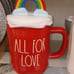 Rae Dunn Valentines Mug Set