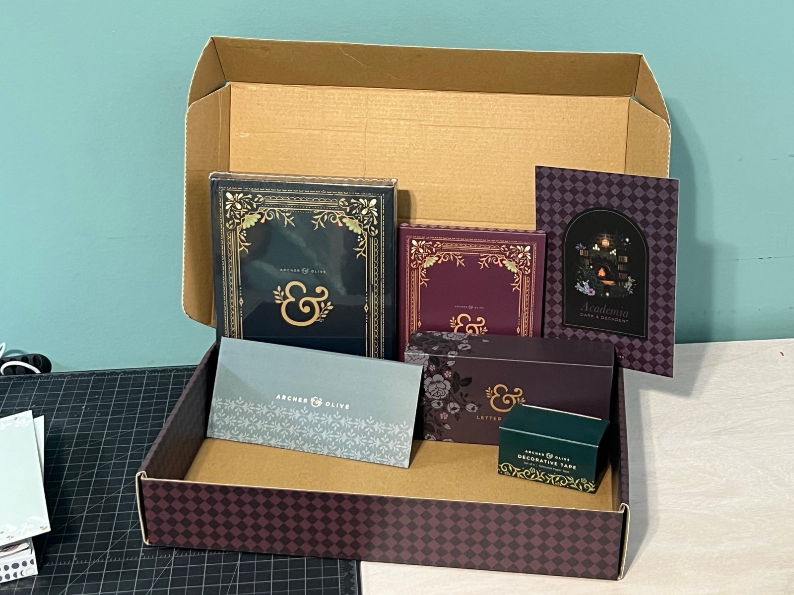 Archer & Olive Academia Partial Subscirption Box