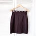 Vertigo Paris Brown Studded Pencil Skirt