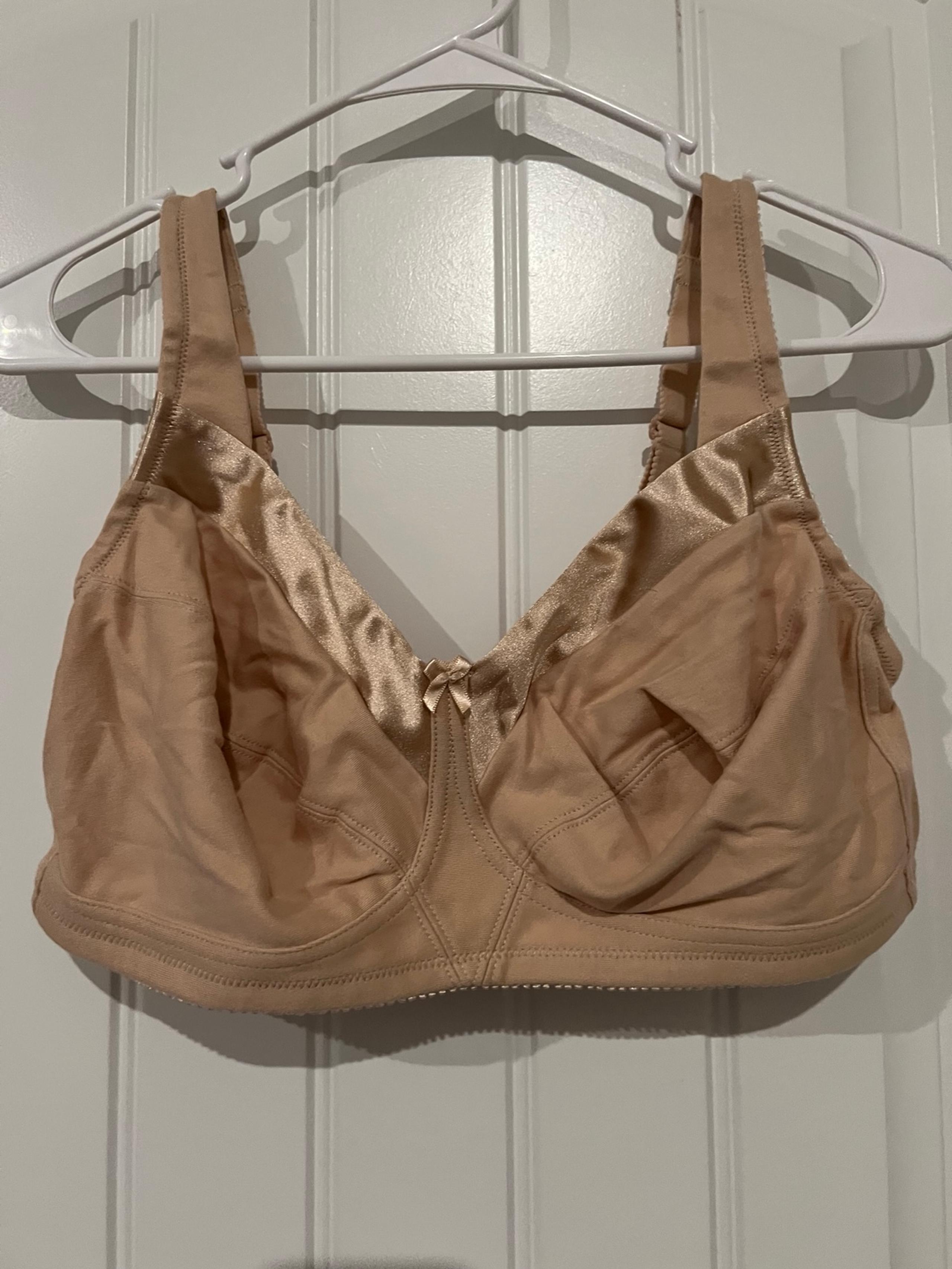 Fruit of the Loom Tan Full-Coverage Bra with Underwire
