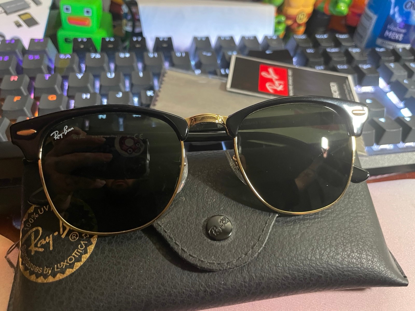 Ray ban club master glasses