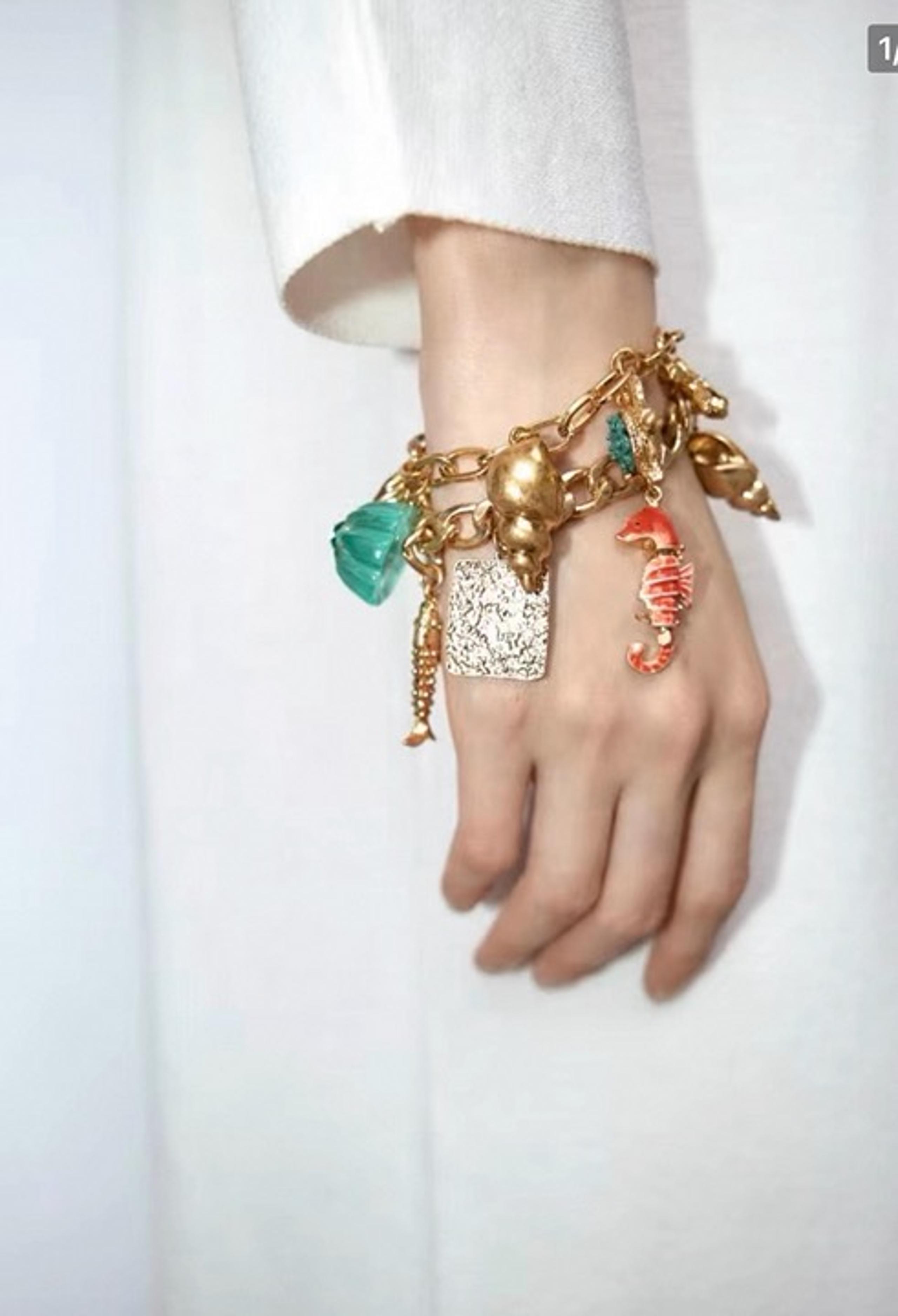 ZARA NEW  two bracelets with sea charms