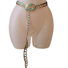 Beautiful Unique Handmade Mermaidcore Pastel Rainbow Belt OS Adjustable