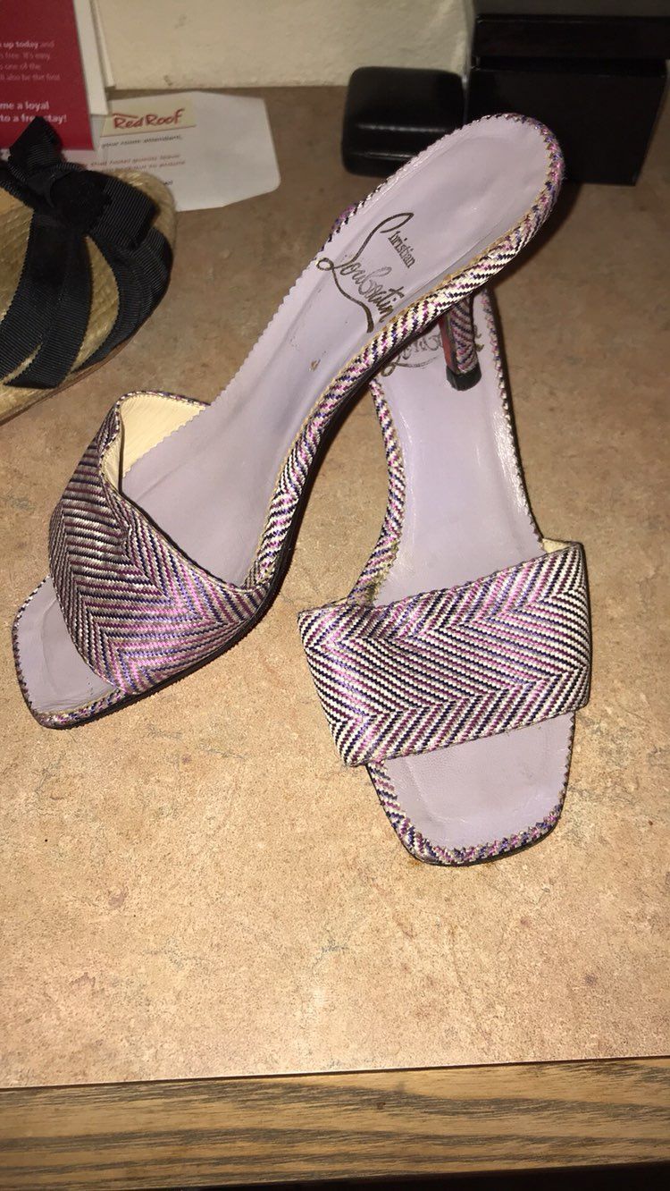 Christian Louboutin Slide High Heels