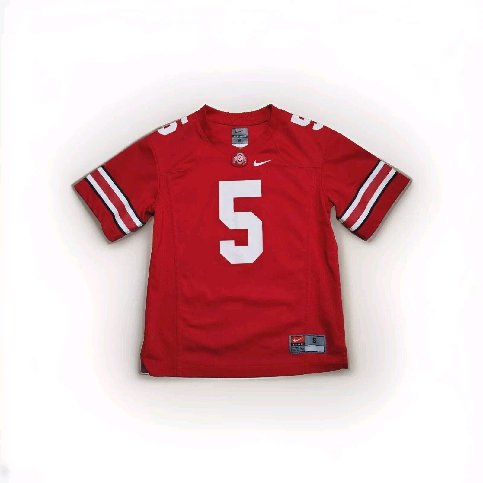 Ohio State Buckeyes Garrett Wilson #5 Football Jersey Nike Jets NFL Youth Small