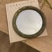 Vintage Brass Laurel Leaf Mini Mirror