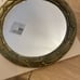 Vintage Brass Laurel Leaf Mini Mirror