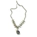 VTG Silver Collar Choker Necklace 16”