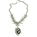 VTG Silver Collar Choker Necklace 16”