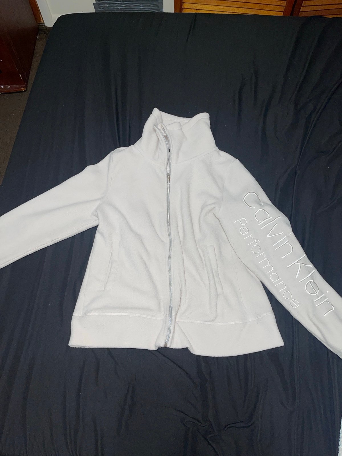 Calvin Klein zip up sweater