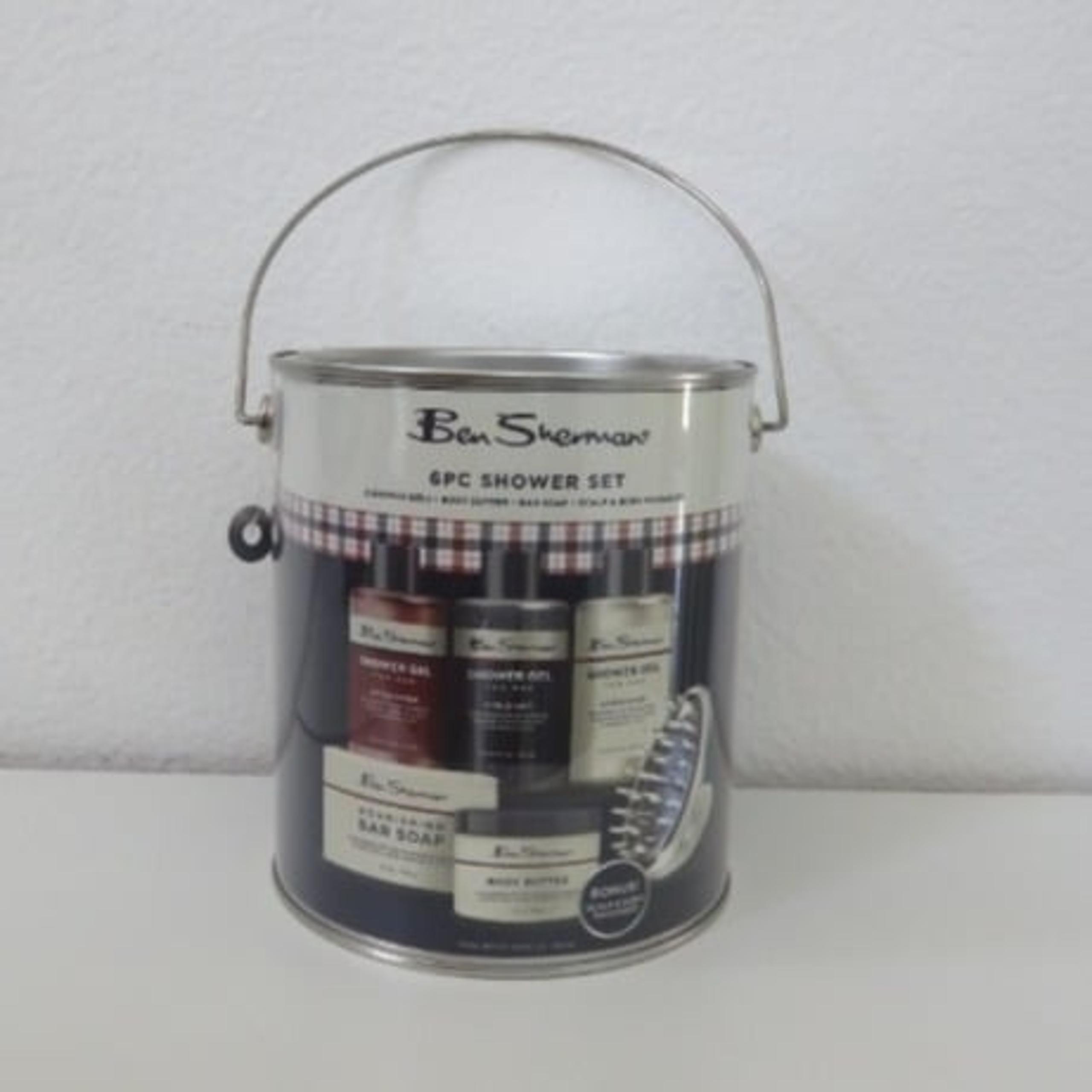 Ben Sherman 6 Pc Shower Gift Set