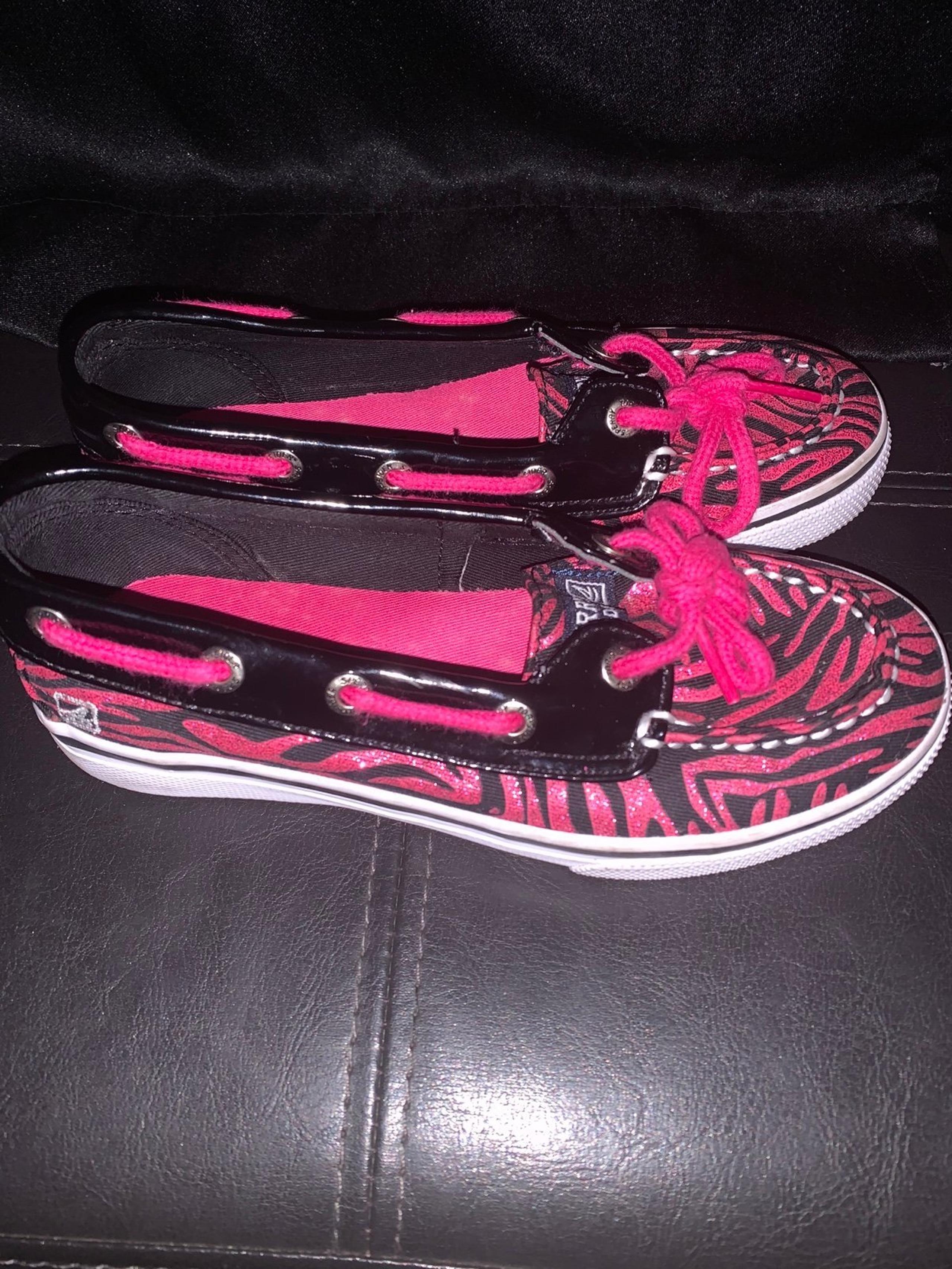 Sperry Girl’s Top Sider Lace Up Biscayne Shoes