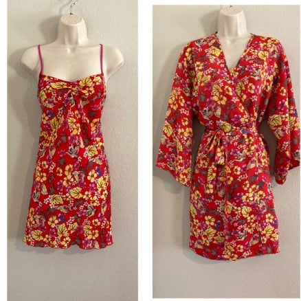 NWOT Josie nighty & matching robe set.