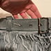 Nylon Apparel Spotlight Stealer Rhinestone Fringe Mini Skort Denim Blue 2XL