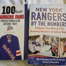 New York Rangers Book Lot