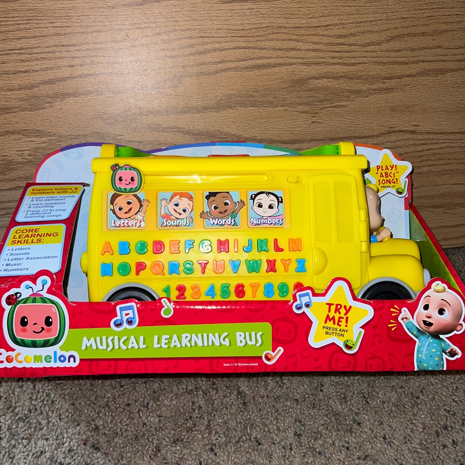 New! Cocomelon Music Learning Bus