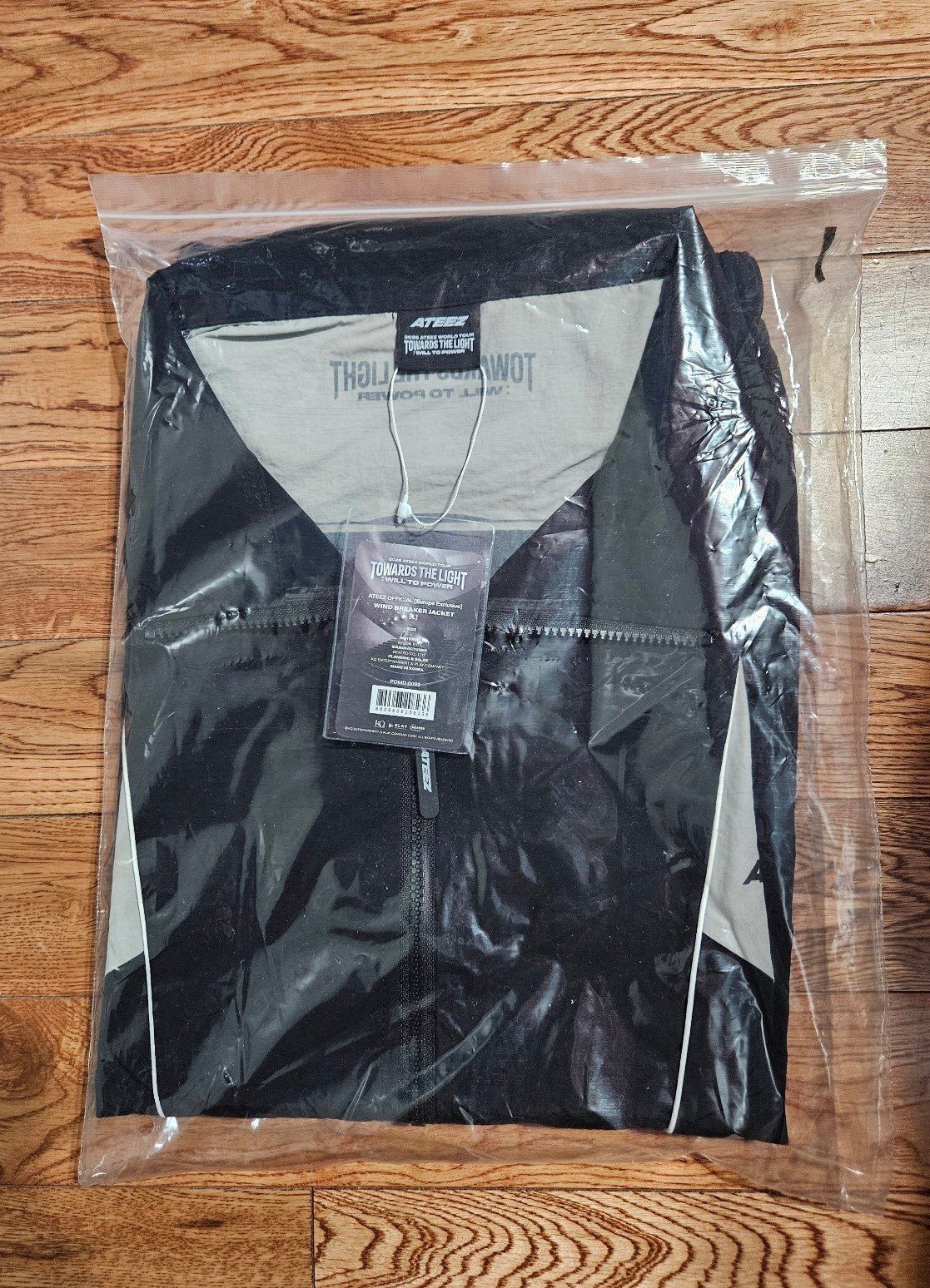 Ateez Towards the Light World Tour Europe Windbreaker Jacket