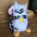 Snow Leopard Furby Figure