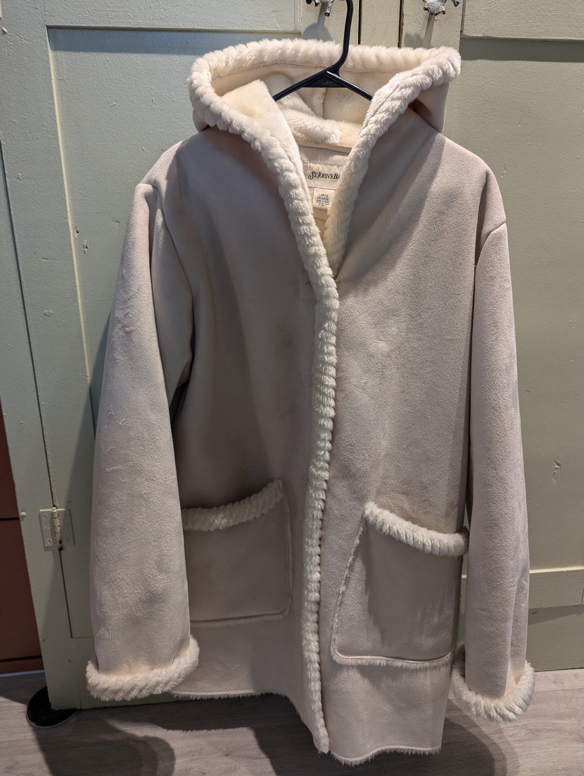 Saint John's Bay Woman's Faux Suede Coat