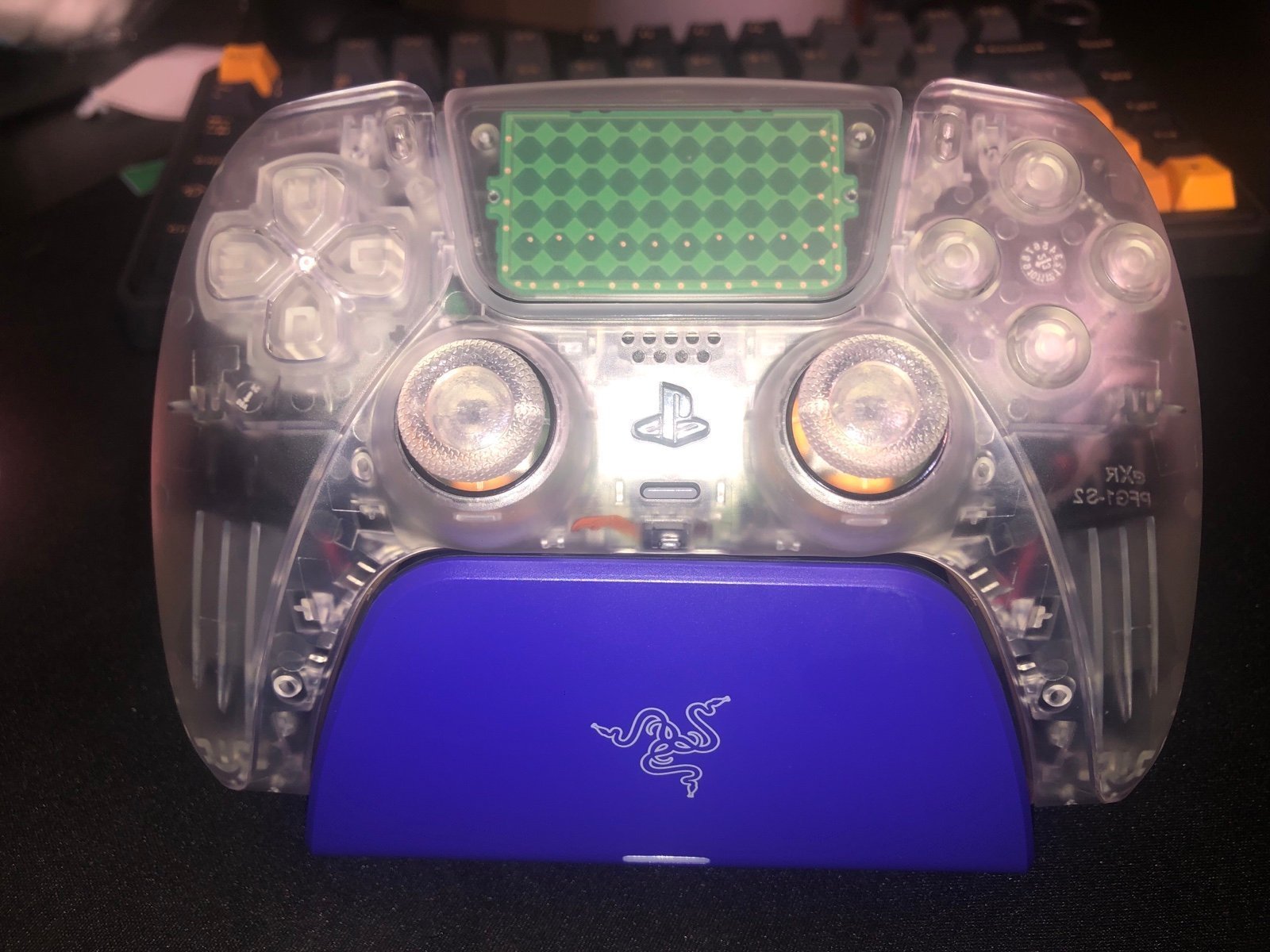 Clear Hall Effect Ps5 Controller