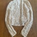 Anthro Angel of the North Crocheted Shru