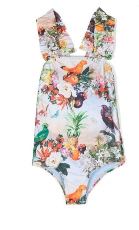 Molo tropical-print swimsuit