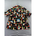 Pacific Legend Apparel Shirt Men 2XL Hawaiian Hot Sauce Made In USA Short Sleeve
