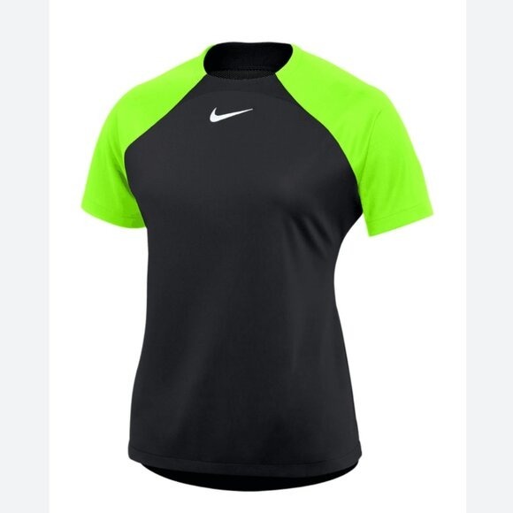 NWT Nike Women's Black / Volt Dri-FIT Academy Pro T-Shirt